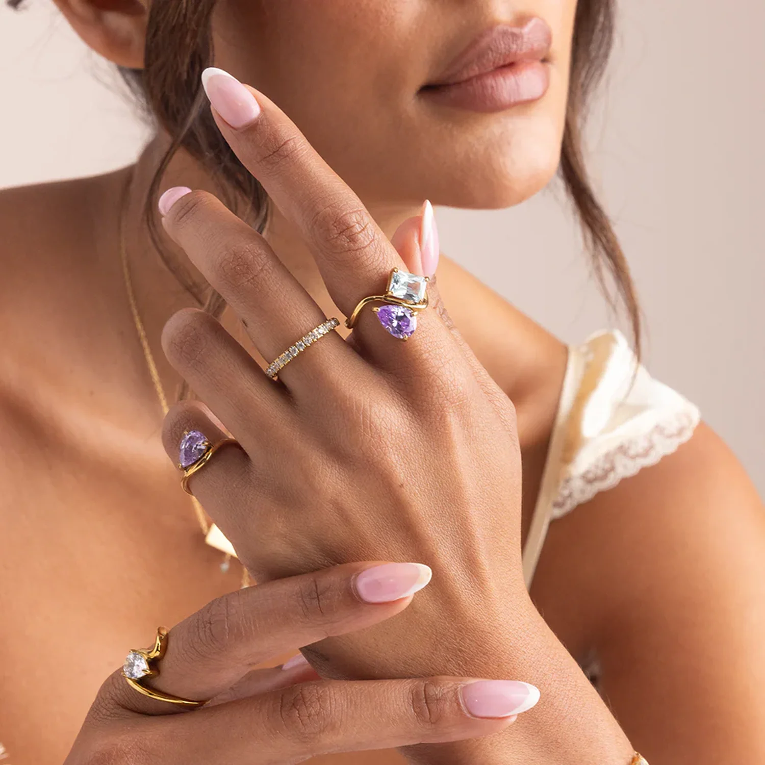 Anillo Eterno con Piedra de Nacimiento - Image 3